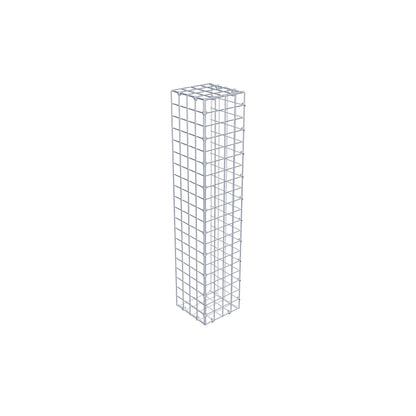 Gabião Tipo 2 100 cm x 20 cm x 20 cm (C x A x P), malhagem 5 cm x 5 cm, anel C