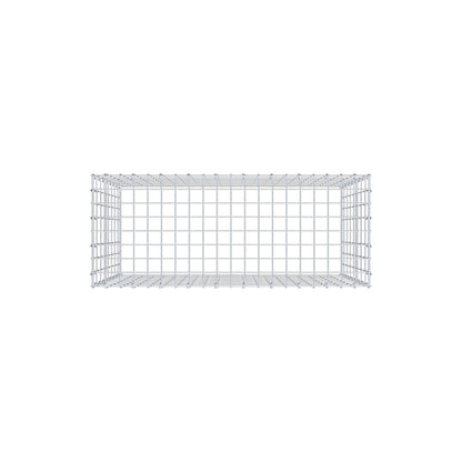 Gabbione aggiuntivo di tipo 3 100 cm x 80 cm x 40 cm (L x H x P), maglia 5 cm x 10 cm, anello a C