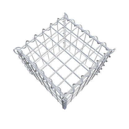 Anbaugabione Typ 3 30 cm x 30 cm x 30 cm (L x H x T), Maschenweite 5 cm x 10 cm, Spirale