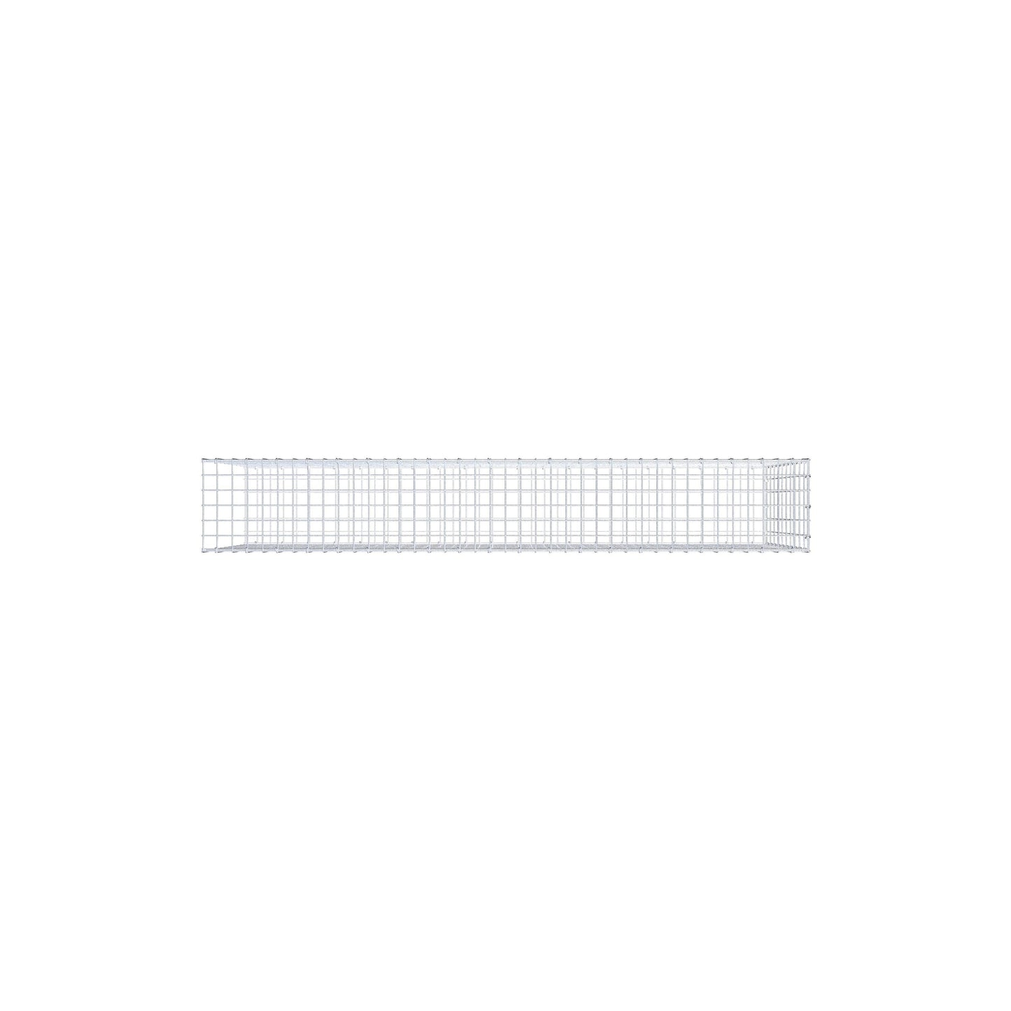 Gabbione aggiuntivo tipo 2 200 cm x 100 cm x 30 cm, maglia 5 cm x 10 cm, anello a C