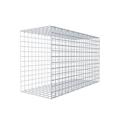 Fourche rapportée type 2 100 cm x 60 cm x 40 cm (L x H x P), mailles 5 cm x 5 cm, anneau C