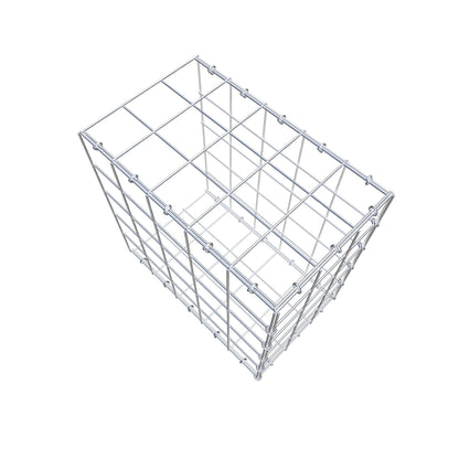 Gavión complementario de tipo 2 50 cm x 50 cm x 30 cm (L x A x P), malla 10 cm x 10 cm, anillo en C
