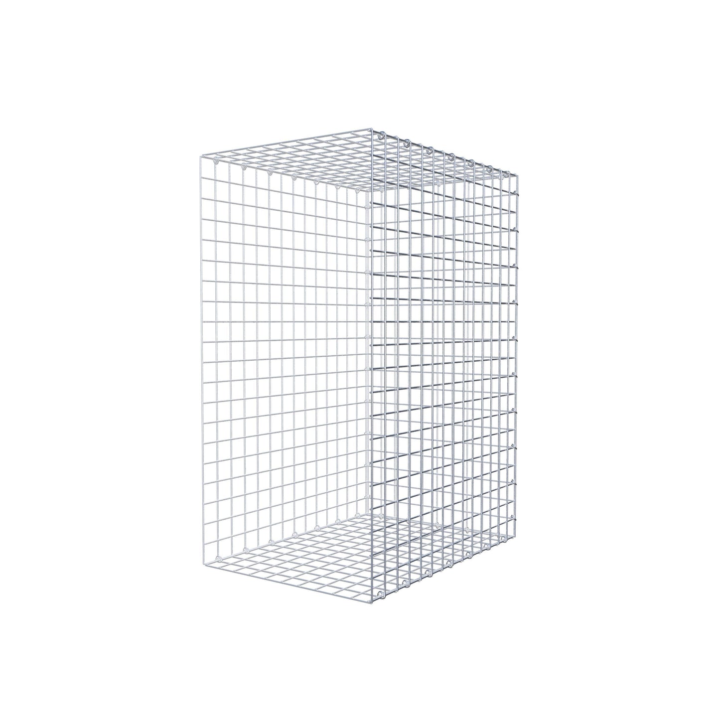 Gabbione aggiuntivo di tipo 2 100 cm x 70 cm x 50 cm (L x H x P), maglia 5 cm x 5 cm, anello a C