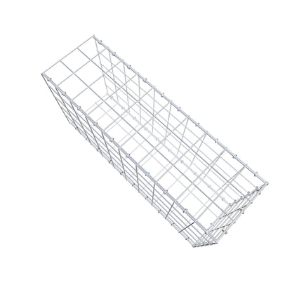 Gabbione aggiuntivo di tipo 2 100 cm x 50 cm x 30 cm (L x H x P), maglia 10 cm x 10 cm, anello a C