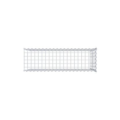 Anbaugabione Typ 4 100 cm x 60 cm x 30 cm (L x H x T), Maschenweite 5 cm x 10 cm, Spirale