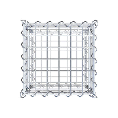 Gavión 30 cm x 30 cm x 30 cm (L x A x P), luz de malla 5 cm x 5 cm, en espiral