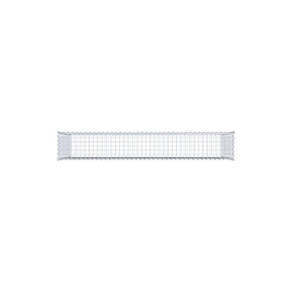 Gabione 200 cm x 100 cm x 30 cm (L x H x T), Maschenweite 5 cm x 5 cm, Spirale