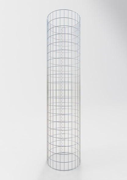 Colonna di gabbioni diametro 47 cm, MW 5 x 10 cm rotonda