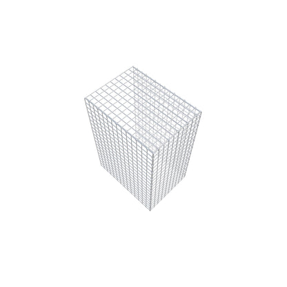 Anbaugabione Typ 4 100 cm x 70 cm x 50 cm (L x H x T), Maschenweite 5 cm x 5 cm, C-Ring