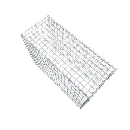 Anbaugabione Typ 4 100 cm x 70 cm x 40 cm (L x H x T), Maschenweite 5 cm x 10 cm, Spirale