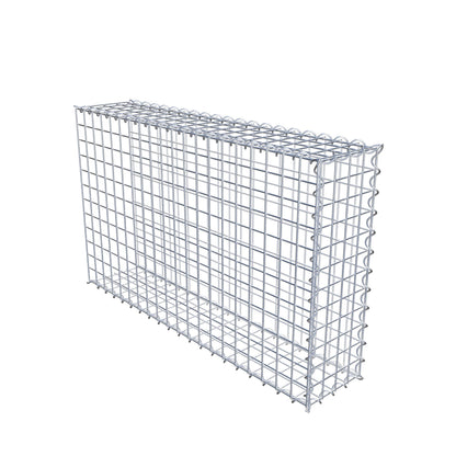 Add-on schanskorf type 2 100 cm x 60 cm x 20 cm (L x H x D), maaswijdte 5 cm x 5 cm, spiraalvormig