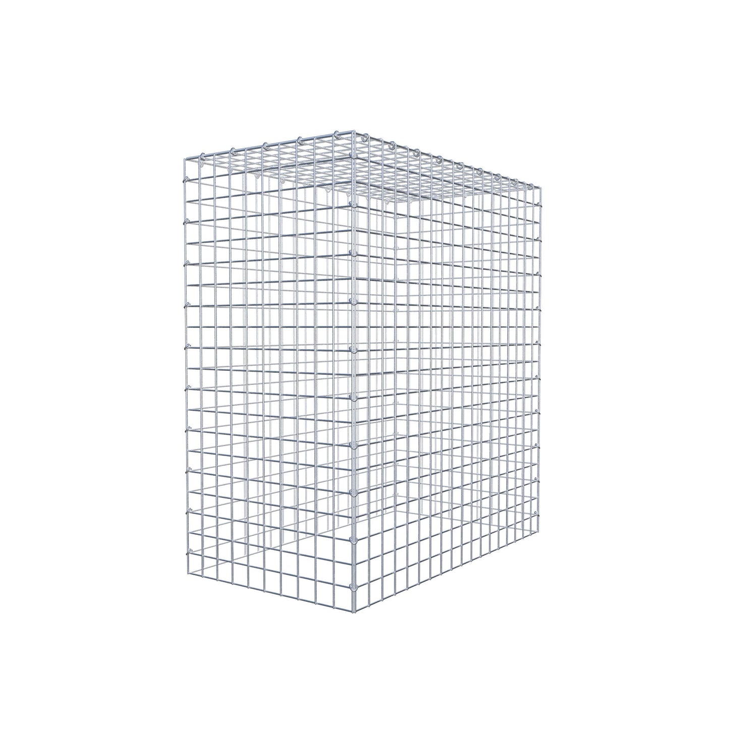 Gabbione aggiuntivo di tipo 3 100 cm x 90 cm x 50 cm (L x H x P), maglia 5 cm x 5 cm, anello a C