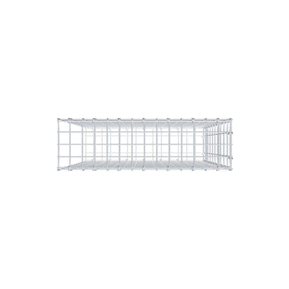 Gabião Tipo 2 100 cm x 70 cm x 20 cm, malhagem 5 cm x 10 cm, anel C