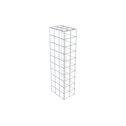 Anbaugabione Typ 4 100 cm x 30 cm x 20 cm (L x H x T), Maschenweite 10 cm x 10 cm, C-Ring