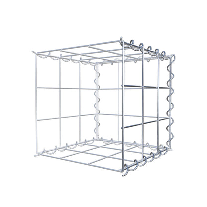 Gabion rapporté type 2 30 cm x 30 cm x 30 cm (L x H x P), mailles 10 cm x 10 cm, spirale