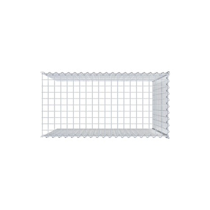 Anbaugabione Typ 4 100 cm x 100 cm x 50 cm (L x H x T), Maschenweite 5 cm x 5 cm, Spirale
