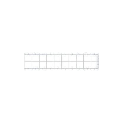 Fourche rapportée type 4 100 cm x 20 cm x 20 cm (L x H x P), mailles 10 cm x 10 cm, anneau C