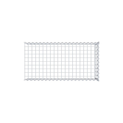 Anbaugabione Typ 4 100 cm x 30 cm x 50 cm (L x H x T), Maschenweite 5 cm x 10 cm, Spirale