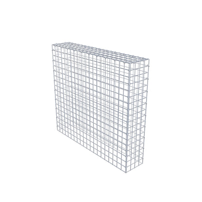 Anbaugabione Typ 3 100 cm x 90 cm x 20 cm (L x H x T), Maschenweite 5 cm x 5 cm, C-Ring