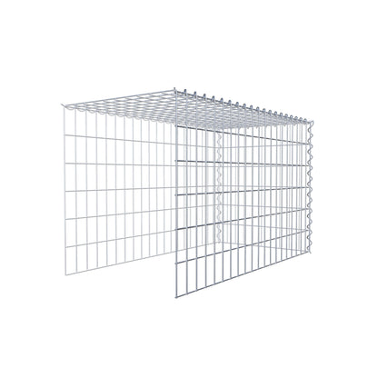 Anbaugabione Typ 4 100 cm x 60 cm x 50 cm (L x H x T), Maschenweite 5 cm x 10 cm, Spirale