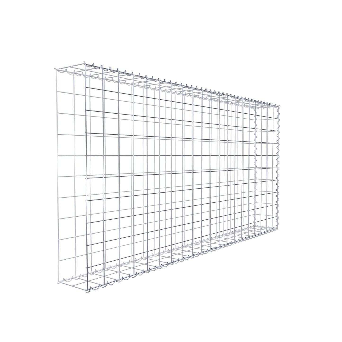 Add-on schanskorf type 2 200 cm x 100 cm x 20 cm (L x H x D), maaswijdte 10 cm x 10 cm, spiraal