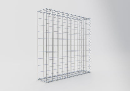 Gavión complementario tipo 2 100 cm x 100 cm x 20 cm (L x A x P), malla 10 cm x 10 cm, espiral