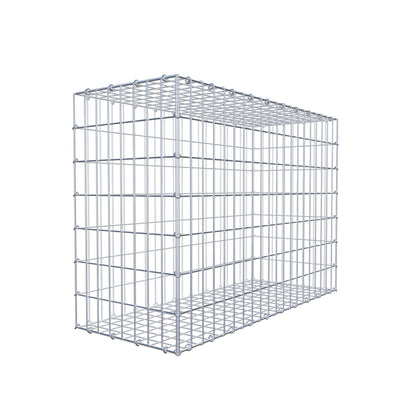 Gavión 100 cm x 70 cm x 40 cm (L x A x P), luz de malla 5 cm x 10 cm, anillo en C