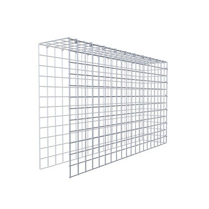 Gabbione aggiuntivo di tipo 4 100 cm x 60 cm x 20 cm (L x H x P), maglia 5 cm x 5 cm, anello a C