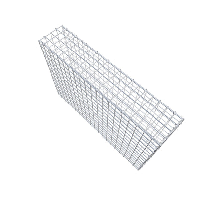 Gabião 100 cm x 70 cm x 20 cm (C x A x P), malhagem 5 cm x 5 cm, anel C