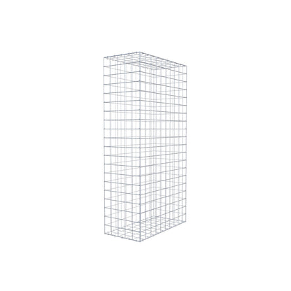 Gavión 200 cm x 100 cm x 50 cm (L x A x P), malla 10 cm x 10 cm, anillo en C