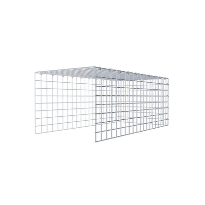 Gabião Tipo 4 100 cm x 40 cm x 50 cm (C x A x P), malhagem 5 cm x 5 cm, anel C