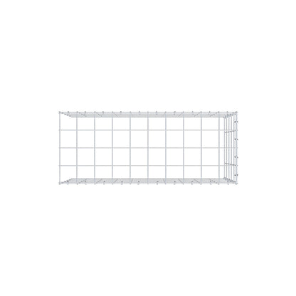 Fourche rapportée type 4 100 cm x 50 cm x 40 cm (L x H x P), mailles 10 cm x 10 cm, anneau C
