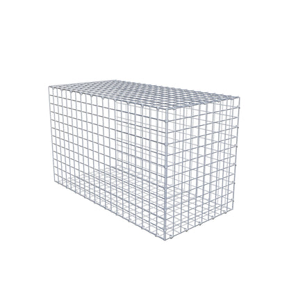 Anbaugabione Typ 2 100 cm x 60 cm x 50 cm (L x H x T), Maschenweite 5 cm x 5 cm, C-Ring