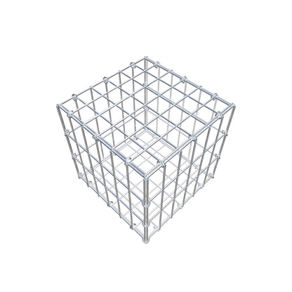 Gabione 30 cm x 30 cm x 30 cm (L x H x T), Maschenweite 5 cm x 10 cm, C-Ring