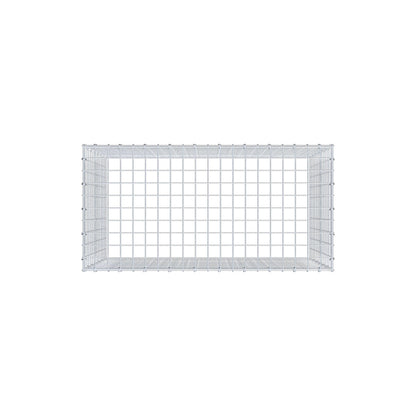 Gabião Tipo 3 100 cm x 70 cm x 50 cm (C x A x P), malhagem 5 cm x 5 cm, anel C