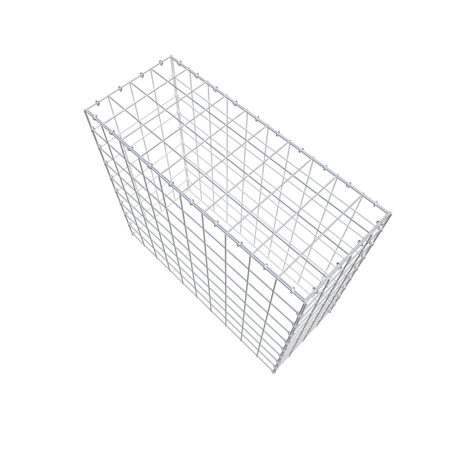Fourche rapportée type 3 100 cm x 90 cm x 40 cm (L x H x P), mailles 10 cm x 10 cm, anneau C