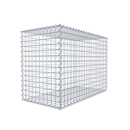 Gavión 100 cm x 70 cm x 50 cm (L x A x P), luz de malla 5 cm x 5 cm, en espiral