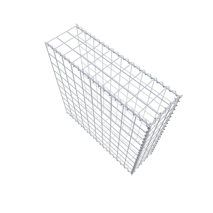Grown-on gabion type 2 100 cm x 100 cm x 30 cm (L x H x D), mesh size 10 cm x 10 cm, spiral