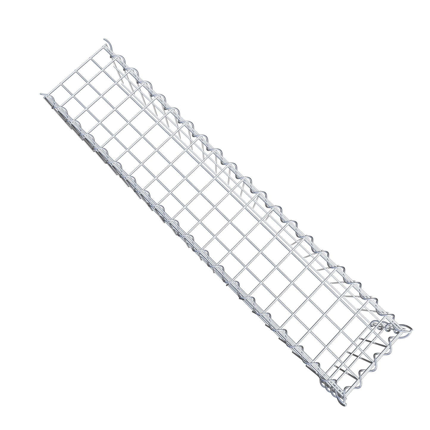 Anbaugabione Typ 4 100 cm x 20 cm x 20 cm (L x H x T), Maschenweite 5 cm x 10 cm, Spirale