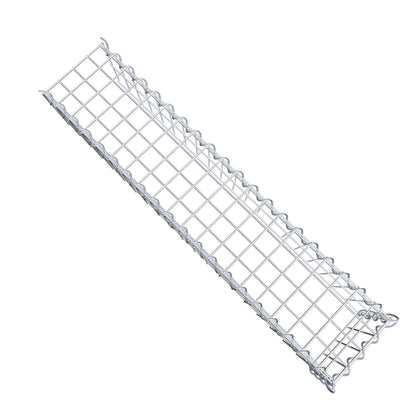 Anbaugabione Typ 4 100 cm x 20 cm x 20 cm (L x H x T), Maschenweite 5 cm x 10 cm, Spirale