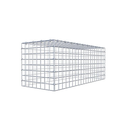 Anbaugabione Typ 3 100 cm x 40 cm x 40 cm (L x H x T), Maschenweite 5 cm x 5 cm, C-Ring