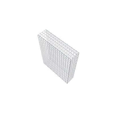 Anbaugabione Typ 2 100 cm x 80 cm x 20 cm (L x H x T), Maschenweite 5 cm x 5 cm, C-Ring
