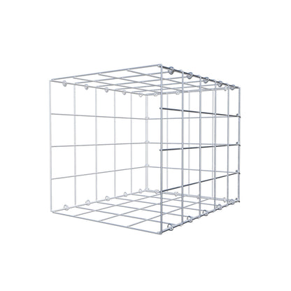 Anbaugabione Typ 2 50 cm x 40 cm x 40 cm (L x H x T), Maschenweite 10 cm x 10 cm, C-Ring
