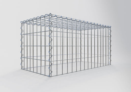 Add-on schanskorf type 3 80 cm x 40 cm x 40 cm (L x H x D), maaswijdte 5 cm x 10 cm, spiraalvormig