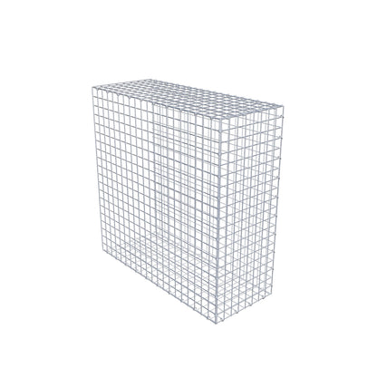 Gavión adicional tipo 2 100 cm x 100 cm x 40 cm (L x A x P), malla 5 cm x 5 cm, anillo en C