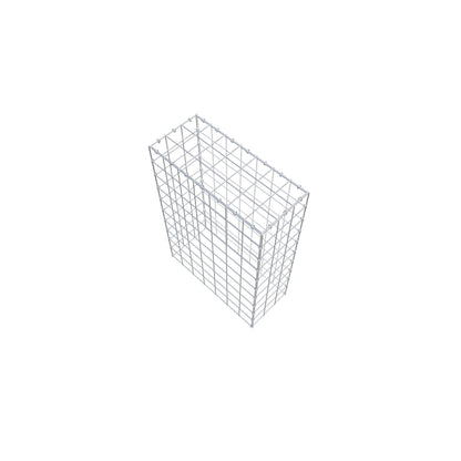 Anbaugabione Typ 3 100 cm x 70 cm x 30 cm (L x H x T), Maschenweite 10 cm x 10 cm, C-Ring