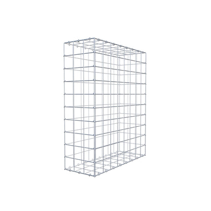 Gabião 100 cm x 80 cm x 30 cm (C x A x P), malhagem 10 cm x 10 cm, anel C
