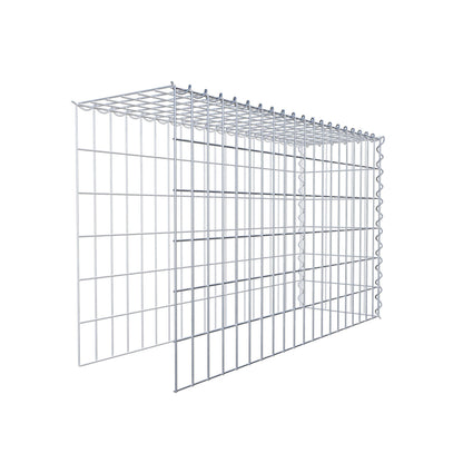 Anbaugabione Typ 4 100 cm x 60 cm x 30 cm (L x H x T), Maschenweite 5 cm x 10 cm, Spirale