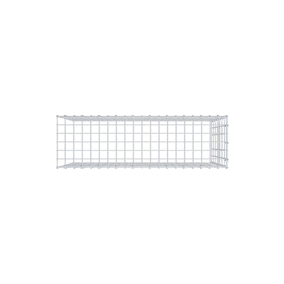 Gabião Tipo 4 100 cm x 70 cm x 30 cm (C x A x P), malhagem 5 cm x 10 cm, anel C