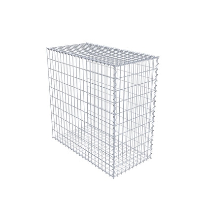 Anbaugabione Typ 2 100 cm x 100 cm x 50 cm (L x H x T), Maschenweite 5 cm x 10 cm, Spirale